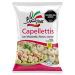 RAVIOLES MUZZA Y JAMON 500GRS IL BAMBINO