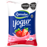 YOGURT FRUTILLA SACHET MARCA RAMOLAC X 1LTS