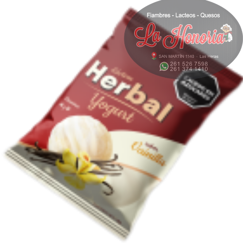 0000433 - YOGURT SACHET VAINILLA HER BAL YOGURT SACHET SABOR VAINILLA - Imagen 1