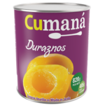 DURAZNOS MITADES CUMANA 820GRS