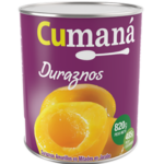 DURAZNO TROZOS CUMANA 820GRS