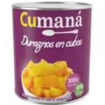 DURAZNO EN CUBO CUMANA 3KG