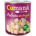 PALMITO TROZOS CUMANA 800GRS