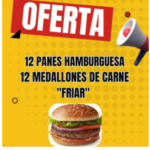 PROMO N°22 - HAMBURGUESA X 12 UNIDADES